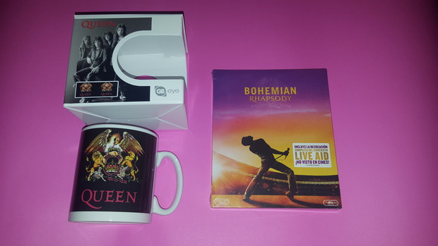 Bohemian Rhapsody Digibook (Video unboxing) + Taza Queen: Mi Compra 25-02-2019
