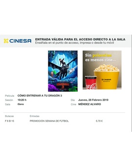 Como Entrenar a tu Dragon 3: Mi Crítica y mi Entrada [Sin Spoilers]. Nota: 9/10. Digno final