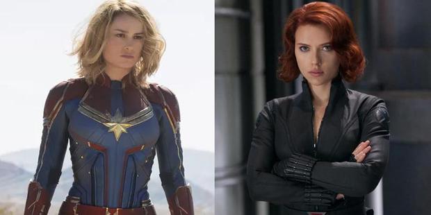 Viuda Negra Vs Capitana Marvel: ¿Cual os gusta más?