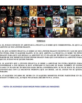 Juego: Averigua a que Película o Serie Corresponde la Imagen