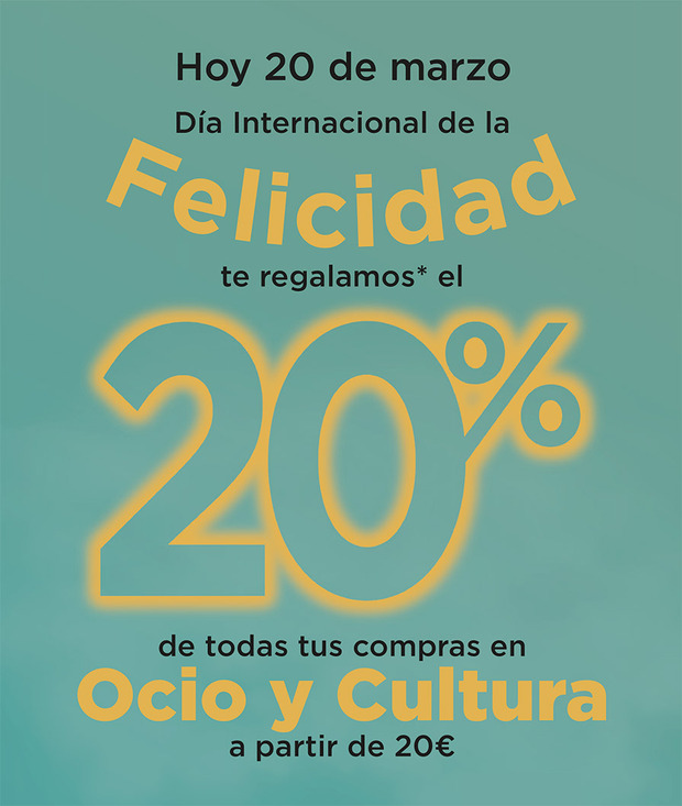 20% dcto sólo hoy en ECI