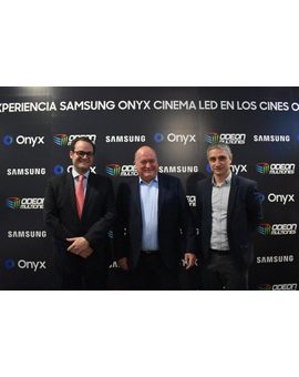 Odeón Sambil es el primer cine de España en instalar una pantalla Samsung Cinema LED Onyx