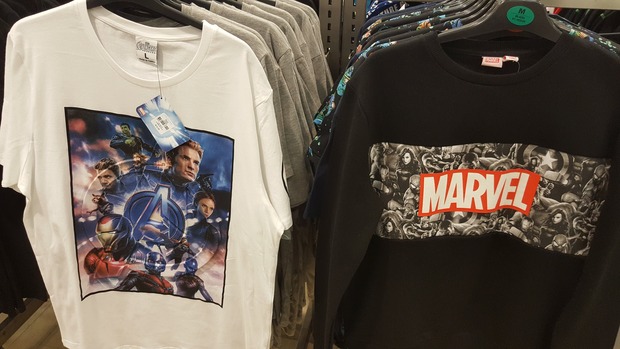 Camiseta y sudadera de Vengadores End Game en Primark