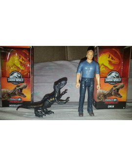 Figura de Owen y el Indoraptor de Jurassic World El Reino Caido: Mi Compra 11-04-2019