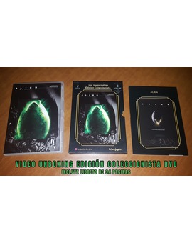 Video Unboxing: Alien El Octavo Pasajero: Edición Coleccionista DVD con libreto de 34 páginas