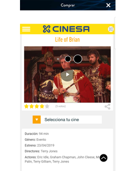 La Vida de Brian: Reestreno el 23-04-2019 en los Cinesa