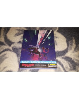 Spider-Man Un Nuevo Universo Steelbook con libreto: Mi Compra 23-04-2019
