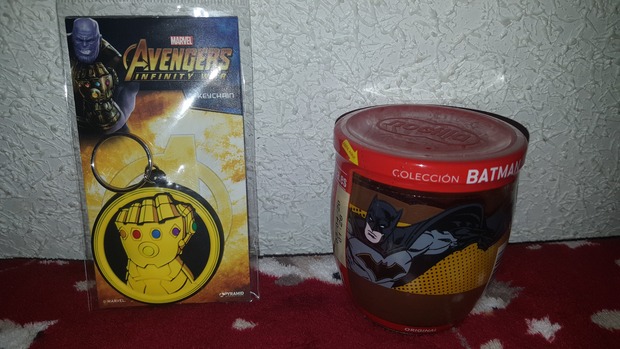 Llavero Avengers + Vaso Batman: Mi Compra de merchandising 29-04-2019