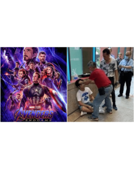 Un hombre recibe una paliza por 'spoilear' el final de 'Avengers:Endgame' 