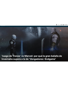 'Juego de Tronos' vs Marvel: por qué la gran batalla de Invernalia supera a la de 'Avengers Endgame'