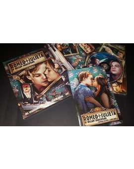 ¡Regalazo del amigo Zapatototo!. Romeo + Julieta de Baz Luhrmann. Digipak. Reportaje Fotográfico