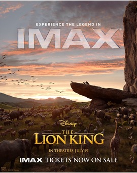 El Rey León. Poster Imax