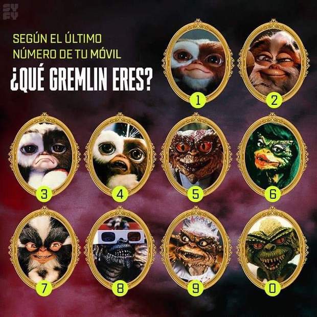 Según el último número de tu móvil, ¿qué Gremlin eres?