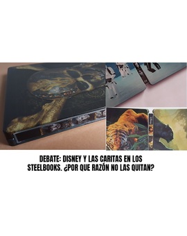 Debate: Disney y sus caritas en los steelbooks ¿Existe alguna razón lógica por la que lo hacen?
