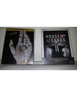 Alita Steelbook 3D + House os Cards Temporada 1: Mis Compras 26-07-2019