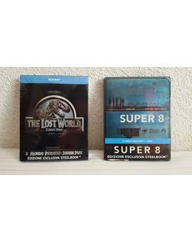 The Lost World (Jurassic Park) Steelbook + Super 8 Steelbook: Mi Compra 01-08-2019