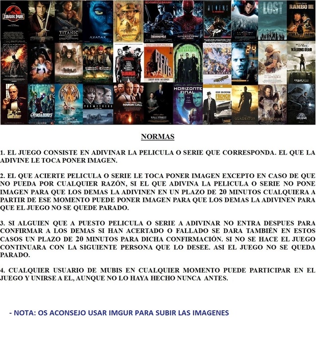 Juego: Averigua a que Película o Serie Corresponde la Imagen