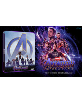 VIDEO UNBOXING: Vengadores EndGame. Edición Steelbook 3D