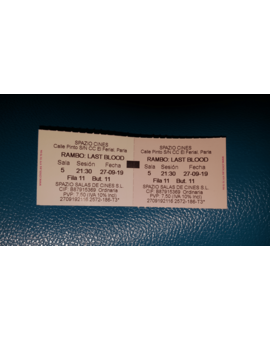 Rambo Last Blood: Mi Crítica y mi Entrada [Sin Spoilers]. Nota: 7/10. Rambo aún siente las piernas. 