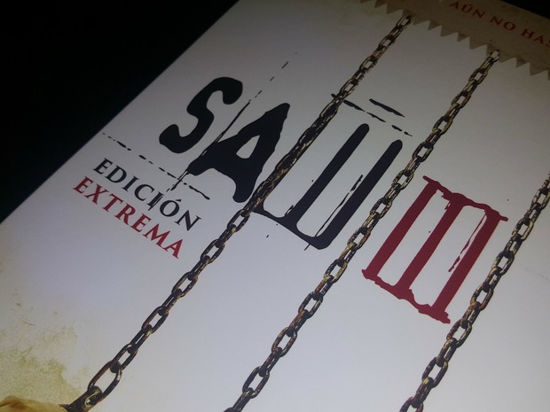 Fotos de "Saw 3 Edición Extrema" limitada a 1050 unidades en Blu-Ray