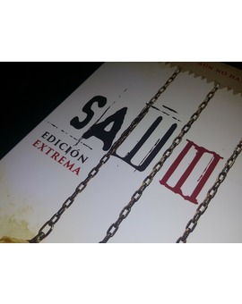 Fotos de "Saw 3 Edición Extrema" limitada a 1050 unidades en Blu-Ray