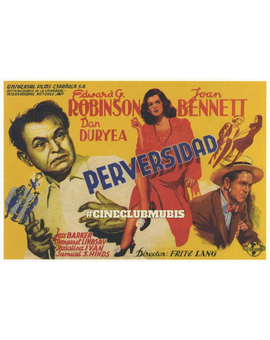 #CineClubMubis - Perversidad (1945) [Fritz Lang]