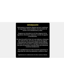 Si quieres ver "Joker" tendrás que hacerlo sin máscaras ni pistolas de juguete. Al menos en Cinesa