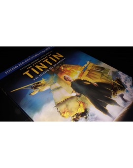 Fotos y Vídeo de "Tintin El Secreto del Unicornio". Edición 3D con Funda