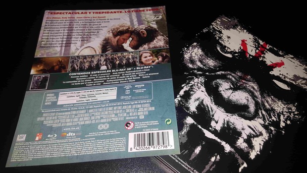 El Amanecer del Planeta de los Simios. Steelbook 3D (Foto 6 de 13)