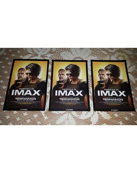 Terminator Destino Oscuro: Posters de regalo en la sala Imax de Cinesa.