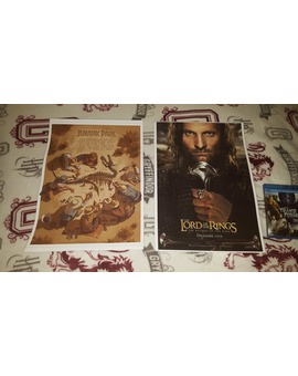 Posters de Jurassic Park y El Señor de los Anillos: Mis Compras 09-11-2019