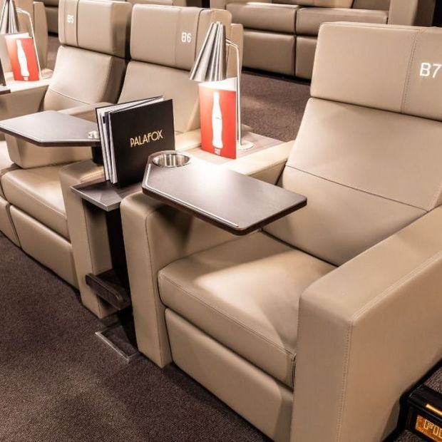 Así es el nuevo Yelmo Luxury Palafox, un cine de lujo. 