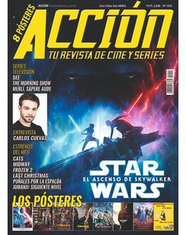 Acción Cine. Portada y posters Diciembre 2019