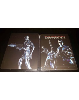 Fotos y Vídeo de "Terminator 2: El juicio final". Steelbook fosforescente Zavvi