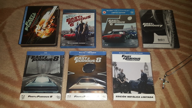"Vivo mi vida un cuarto de milla a la vez. Nada más importa". Fast & Furious. Mi Colección.