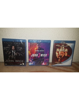 John Wick 2 Pacto de Sangre + John Wick 3 Parabellum+ La Roca: Mi Compra 07-12-2019