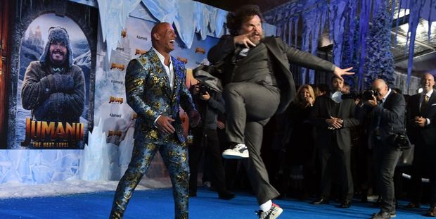 Jumanji Siguiente Nivel y su loca Premiere