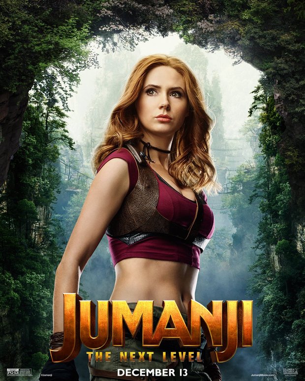 13 Pósters individuales y 3 grupales de "Jumanji Siguiente Nivel"