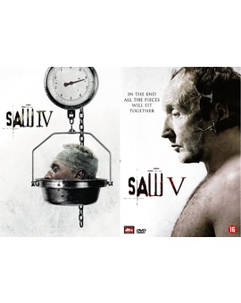 Y siguen sin editarse en Blu-Ray en España Saw IV y Saw V... Al final se quedará coja la colección.