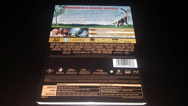 Jurassic Park (Parque Jurásico) Blu-ray 3D (Foto 6 de 14)