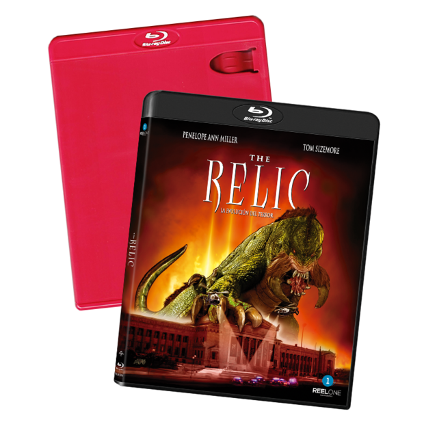 Reel One regala una caja roja reservando The Relic en su web