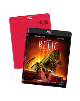 Reel One regala una caja roja reservando The Relic en su web