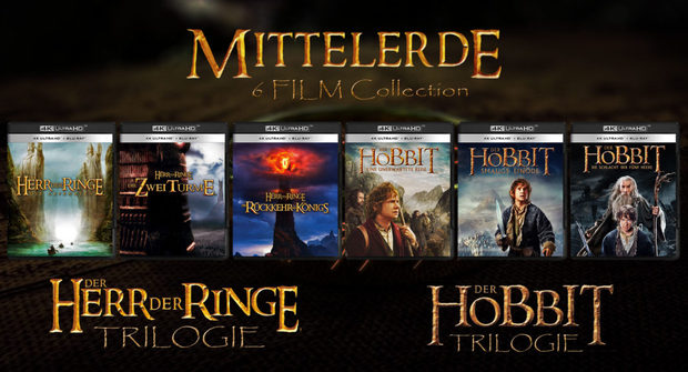 ESDLA y El Hobbit serían lanzados en 4K UHD para finales de Octubre + Posible diseño