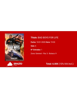 Bad Boys For Life: Mi Critica y mi Entrada [Sin Spoiler]. Nota 7.5/10. Siguen siendo malotes