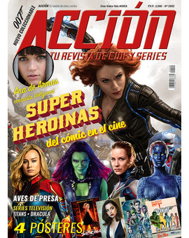 Acción Cine. Portada y posters Febrero 2020