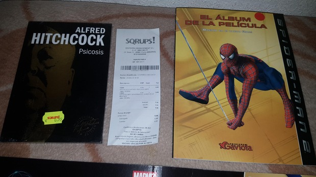 Spider-Man 2 Libro de la película + Psicosis edición libro DVD: Mis Compras 23-01-2020