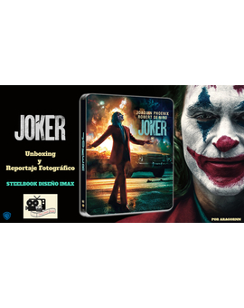 "Joker": Unboxing y Reportaje de la edición Steelbook con diseño Imax