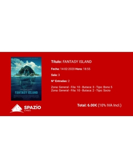 Fantasy Island: Mi Crítica y mi Entrada [Sin Spoilers]. Nota: 6/10. Cuidado con lo que deseas