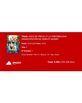 Aves de Presa: Mi pequeña Critica y mi Entrada [Sin Spoilers]. Nota 6.5/10. Margot al cubo