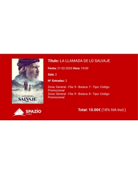 La Llamada de lo Salvaje: Mi Crítica y mi Entrada [Sin Spoilers]. Nota 7.5/10. La aventura de vivir.